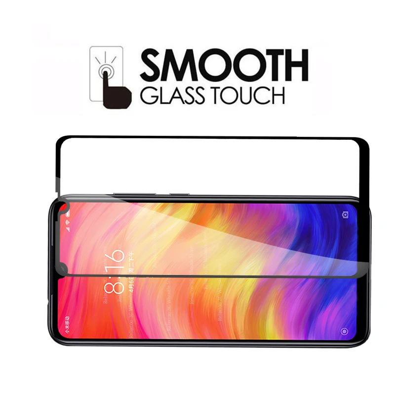 3D стекло Redmi Note 7 Защитное для экрана Xiaomi покрытие xiomi xaomi Note7 Закаленное