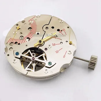 

Parnis Seagull 2505 Automatic Power Reserve Date Movement Kit Men's Watch