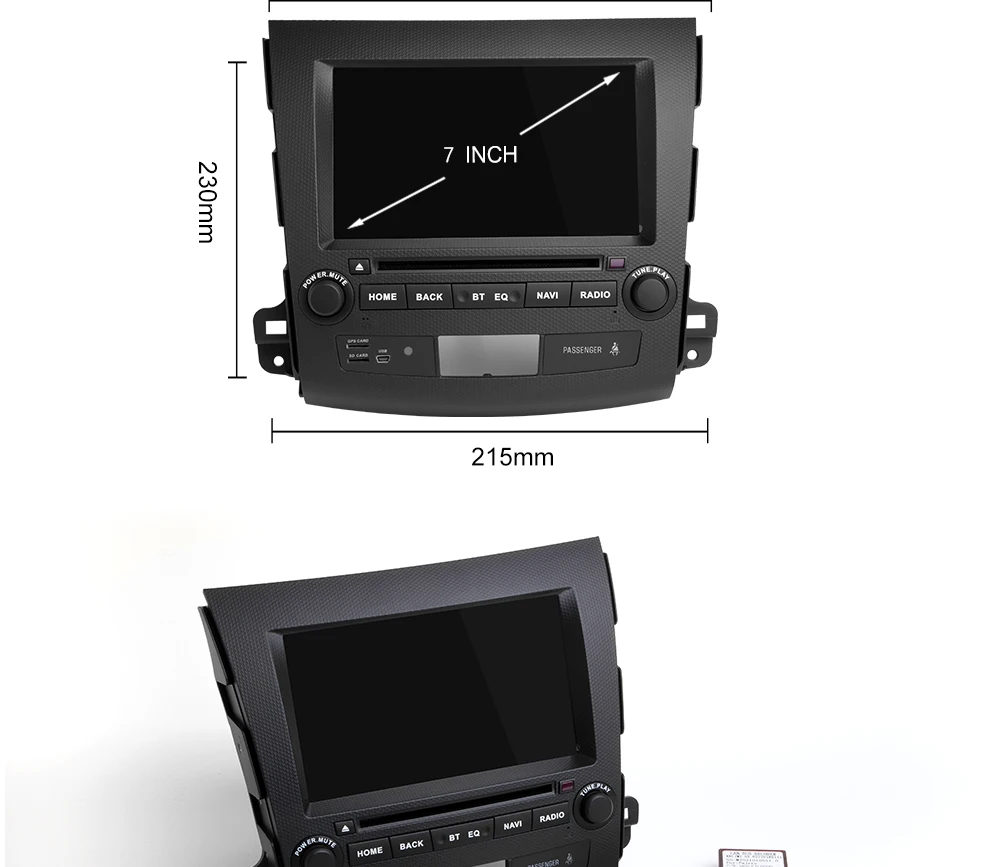 Sale Josmile 2 Din Android 9.0 Car DVD Player For Mitsubishi Outlander 2 3 2007 2008 2009 2010 2011 Audio Stereo AutoRadio Navigation 16