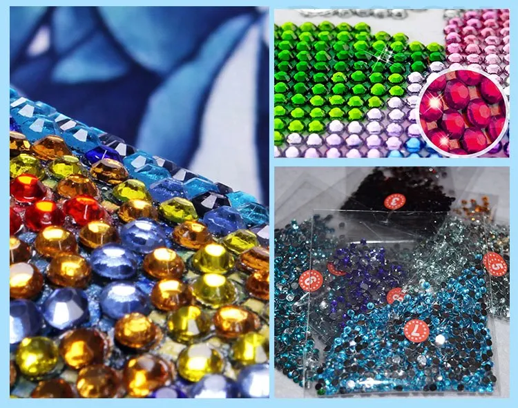5D DIY алмазная живопись цветы Картина Вышивка крестом круглый горный хрусталь