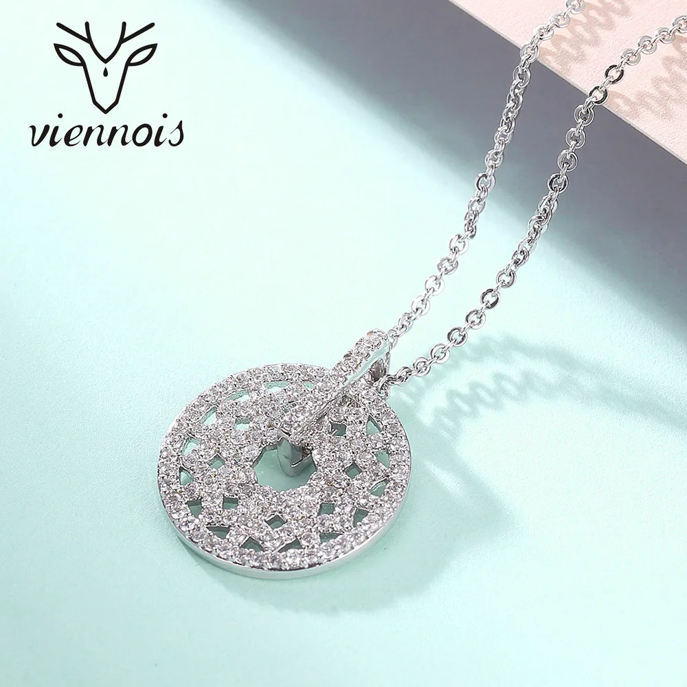 Buy Designer Brand Luxury Fashion Star Necklace women elegant White Gold coin