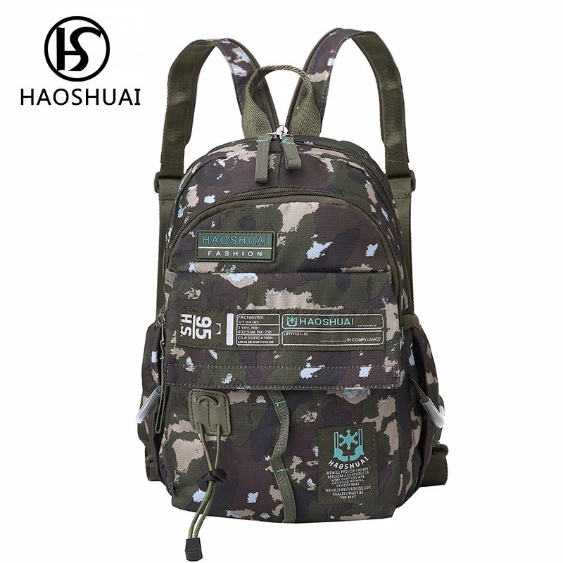 mens beach bags motorcycle pouch Camouflage chest bag back pack men