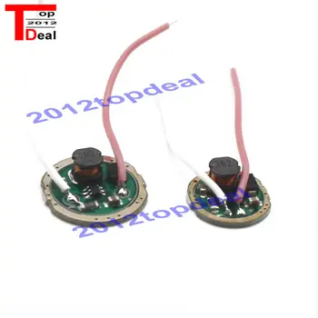 

10pcs 16mm/20mm 3W DC3.7V 1 Mode LED Driver F CREE XRE-Q5/XPE XP-E /XBD XB-D all kind of 3W LED