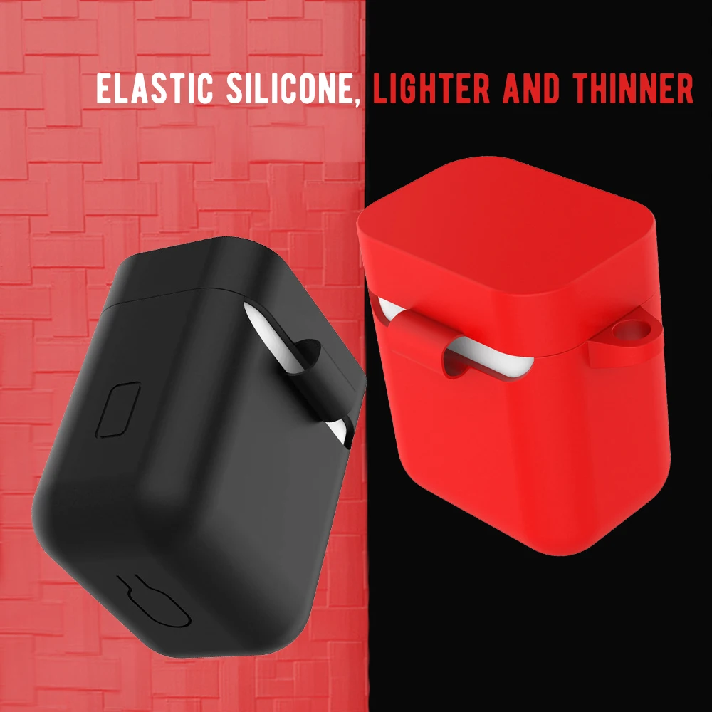 

Silicone Case For Xiaomi Airdots Pro Earphone Box Case For Xiaomi Mi Air Airdots For Xiaomi Earphone Wireless Bluetooth Box Case