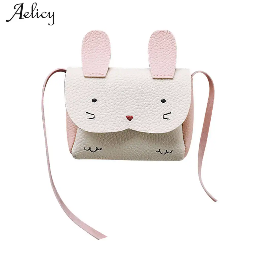 Aelicy роскошные маленькие сумки детские милые животные Кожаный клатч для девочек