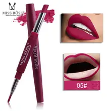 

MISS ROSE Lipstick Set Sexy Beauty Long Lasting Waterproof Pigment Matte Lipstick Pencils Moisturizer Lips Makeup Kit D2