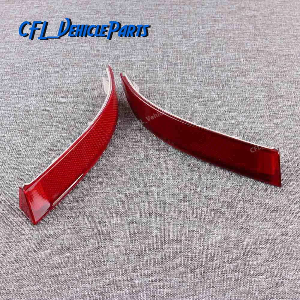 

Red Rear Bumper Reflector Lens Light 63147240997 63147240998 For BMW X5 E70 LCI 2011 2012 2013