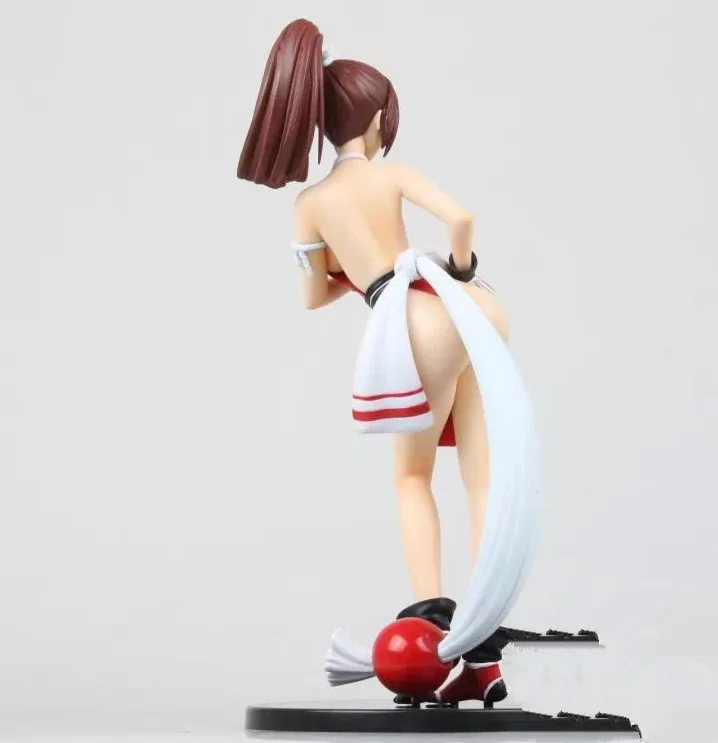 Король бойцов XIII Mai Shiranui фигурка Золотой/красный вер. 1/6 ПВХ 1" /27 см KOF сексуальная девушка аниме фигурка игрушки коллекционные игрушки