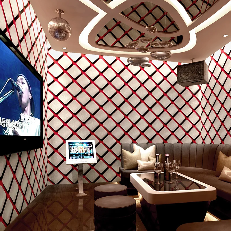 Современные 3d стерео обои KTV с космическим интерьером индивидуальное модное