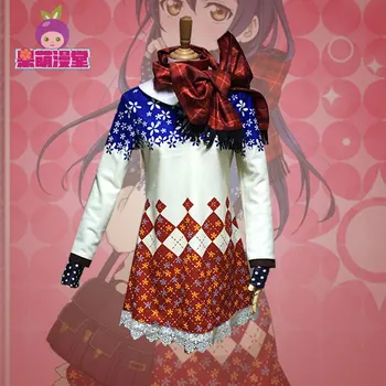 

Love Live! School idl\ol Project Sonoda Umi woman cosplay costumes Christmas unawaken Woolen dress outfit
