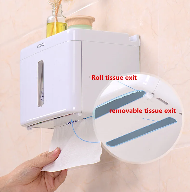 Toilet Toilet Paper Towel Rack Removable Tissue towel Box CreativeRoll