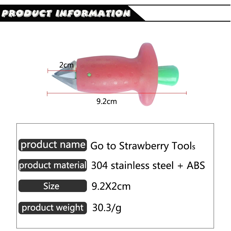 Клубничные очистители фруктов инструменты для выкапывания томатных сердечников стеблей для удаления фруктов кухонные аксессуары, нож 10
