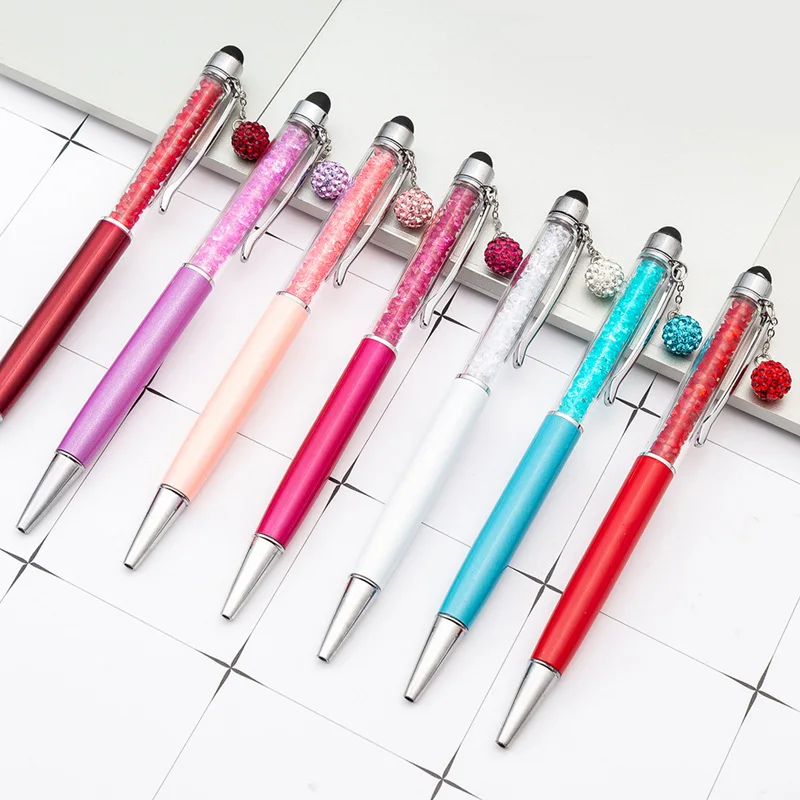 

Girl Ballpoint Pen With Pendant Personalized Stationery Gift Pen Fashion Ballpen School Stationery Office Supplies