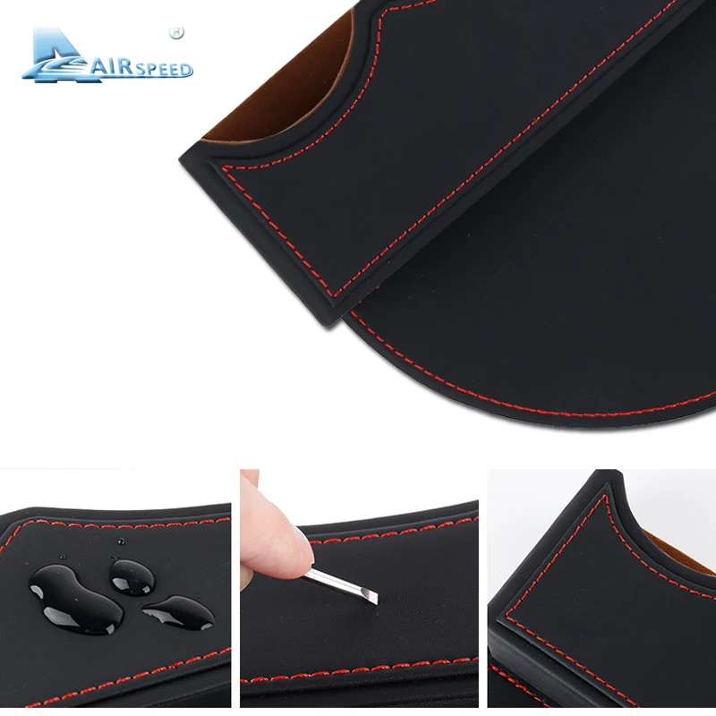 Кожаный Органайзер для Volvo XC90 S60 V70 XC60 S80 V50 V40 XC70 S40|organizer for car seat|car seat storage organizercar gap