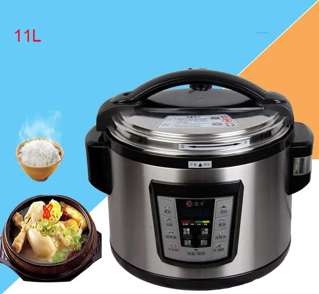 25L Commercial Electric Pressure Cooker Large Capacity Mechanical Double  Tube Extra Large 17L/21L/25L High Pressure Rice Cooker - AliExpress