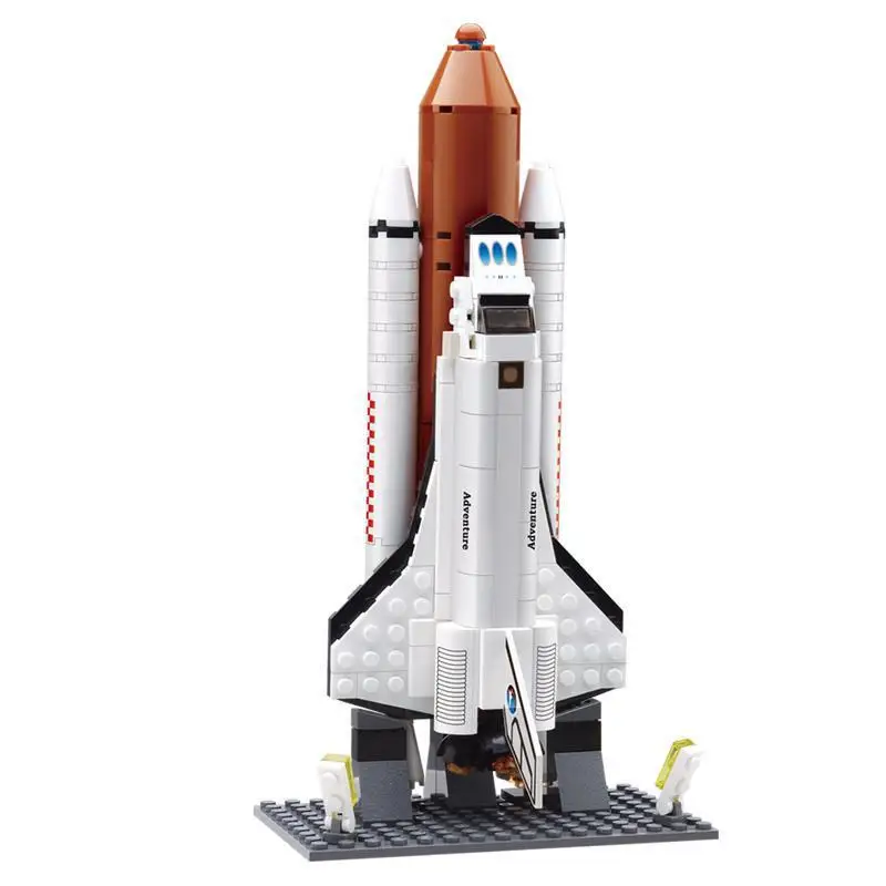 

BOHS Nasa Space Port Spaceport Building Kit Shuttle Astronauts Apollo Rocket Space Shuttle Launch Pad Toys Compatible Legoing