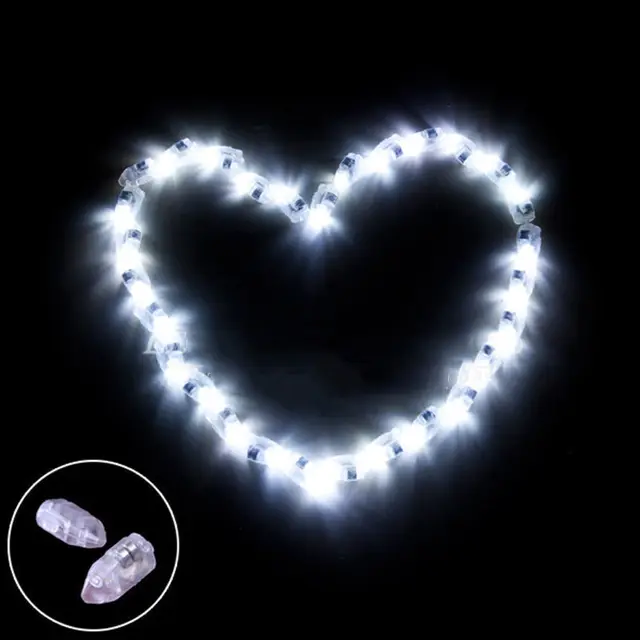 10/20/30pcs LED Balloon Lamp Paper Lantern For Christmas Wedding Party Decor Light