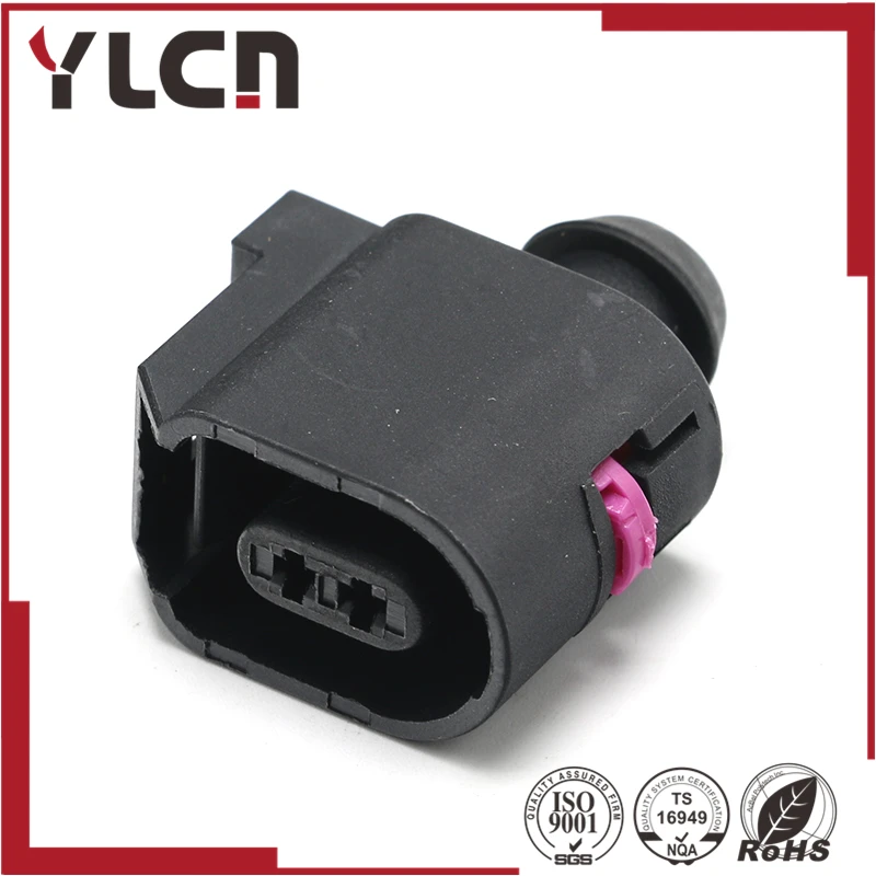 

High Quality 2pin female auto plastic electric wiring cable plug Connectors with terminals