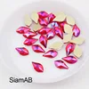 30pcs Pear Nail Mix Color Rhinestones Gems Diamond Gold Bottom Flat Back Strass Stone 3D Charms Nails Accessories ► Photo 3/6