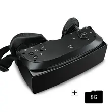VR 3.0 Pro Очки 46 для ПК HMD-518 3D Частные мобильный Кинотеатр 80 Дюймов 640*360 8 Г ROM Высокого Разрешения С Двойной объектив