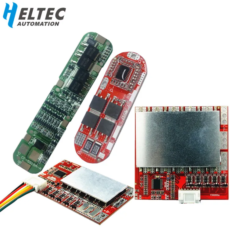BMS 5S 12A 20A 50A 100A 21V 3 7 V Защитная плата литиевой батареи/3 2 фосфат железа/батарея LiFePO4 с