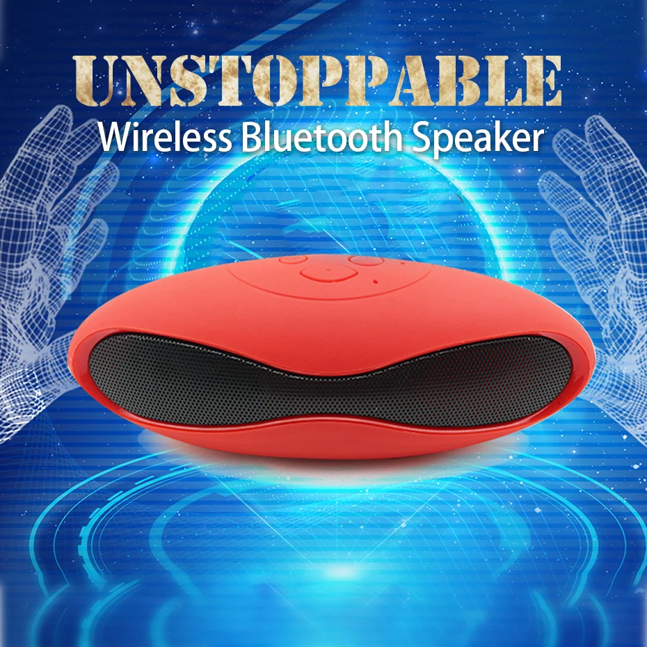 Портативный мини динамик Bluetooth для телефона ноутбука компьютера FM радио