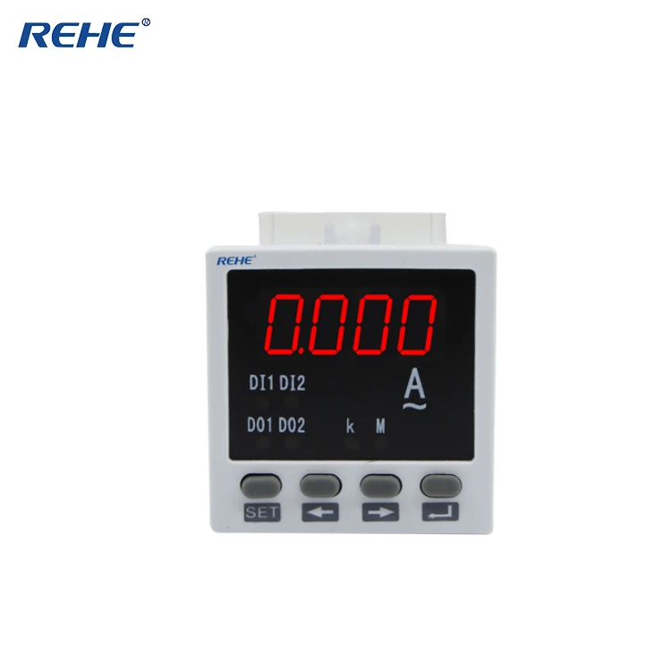 

REHE DC RH-DA81 48*48MM DIGITAL INTELLIGENT SINGLE PHASE DIRECT CURRENT METER LED