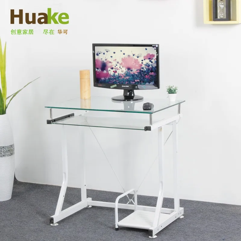 Table Landmark New Glass Computer Desk Home Minimalist Specials