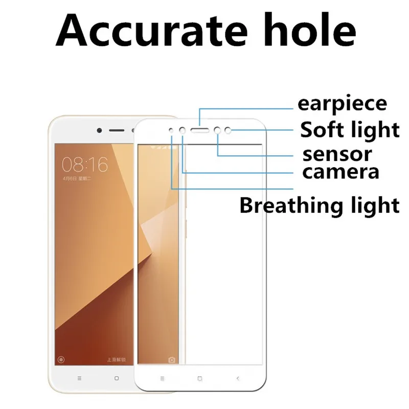 Полное покрытие закаленное Стекло для XIAOMI REDMI NOTE 5A Global Prime 5 дюймов 3 ГБ 32 64 Экран