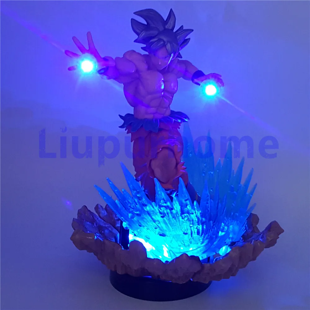 Dragon Ball Son Goku Ultra Instinct светодиодный сцена DIY светодиодный ночник Dragon Ball Супер DZB Декор светодиодный светильник Рождественский подарок