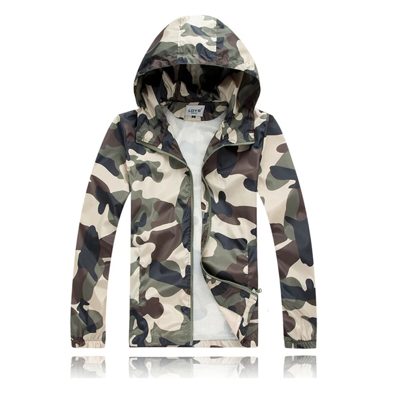 Hoodie Sweatshirt Long Sleeve Camouflage Tops Coat Outwear Fashion Hoodies,Gray,M,China