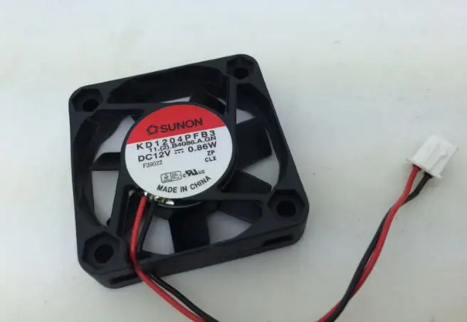 

SUNON 4010 4 см KD1204PFB3 12V 0,86 W двухпроводный вентилятор