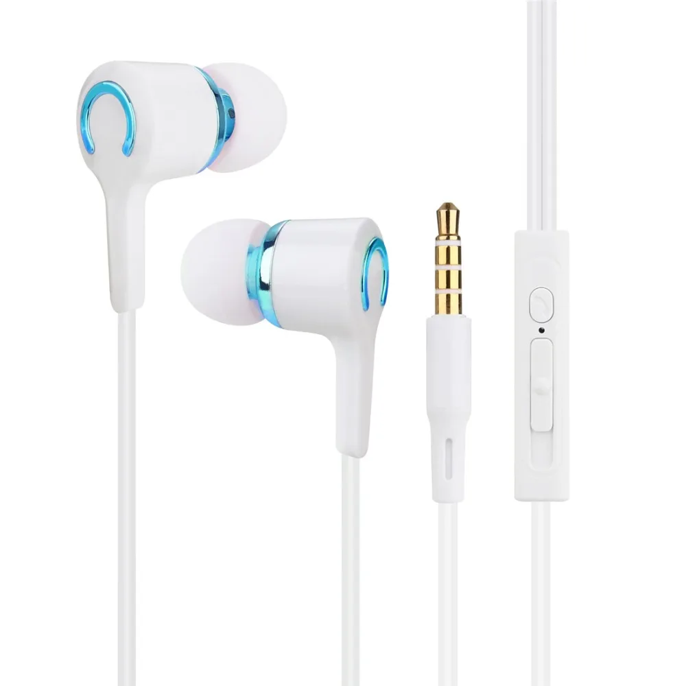 XIAOMAN 3 5 мм вкладыши в ухо с микрофоном для телефона MP3 ПК чистый звук эргономичный
