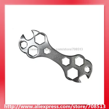 

Multi-functional Bike Hexagon Wrench Spanner Repair Tool - Silver (1 pc)