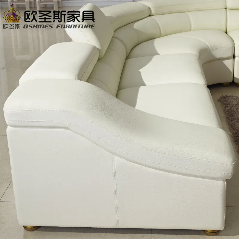 Semi Circle Half Moon Leather Sofa Set Modern Furniture New Model Semi Circle Half Moon Leather Sofa Set Modern Furniture New Model Sets Living Room Ocs 628 In Sofas From On