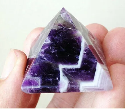 Натуральная мечта аметист пирамида из кристалла кварца Исцеление Китай