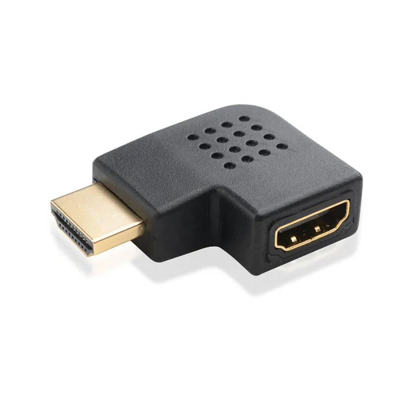 

Etmakit HD 1080P Male to Female HDMI Adapter Converter 90 Degrees Angle Turn Right Rotating HDMI Connector NK-Shopping