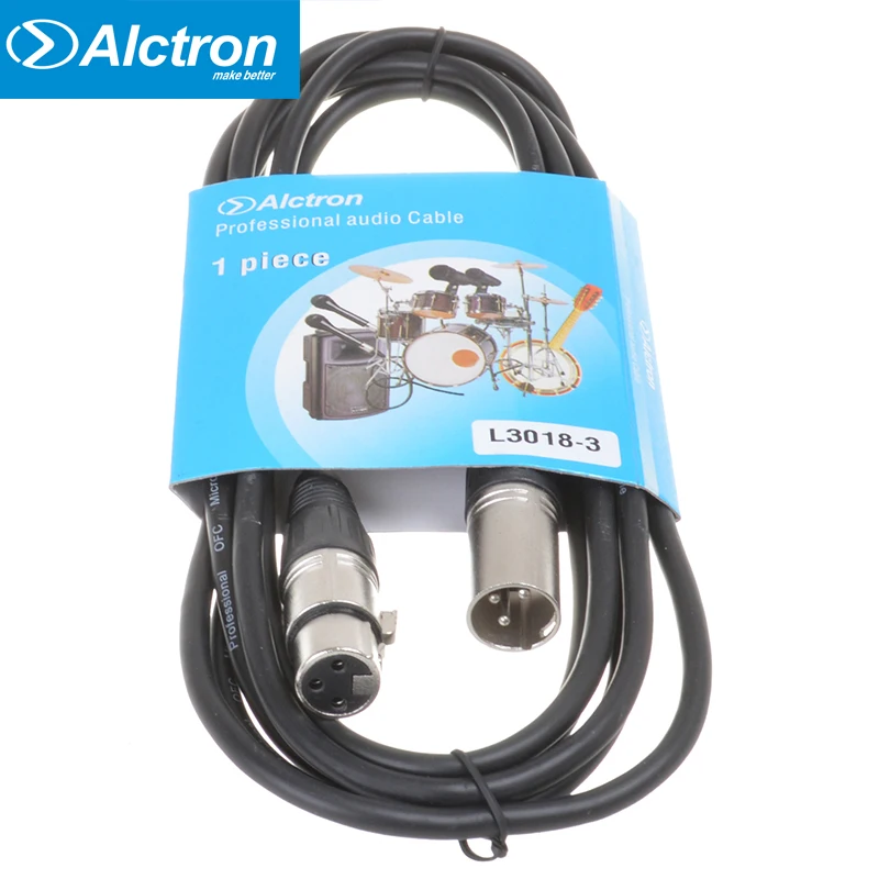 Alctron L3018 Audio eXtension Cord микрофонный кабель аудиокабель линия длиной 3 м/10 м