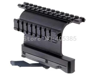 

Tactical New "QD" Quick Detach Double Weaver Rail Side AK Scope Sight Mount for Rifle Shotgu AK74 AK47 Pistola Telescopic