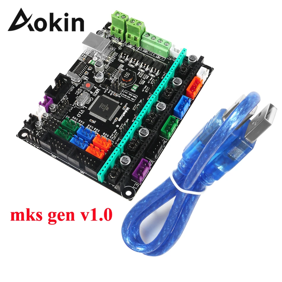 Плата контроллера MKS GEN L V1.0 плата для 3D принтера совместимая с Ramps 1 6 Mega 2560 R3