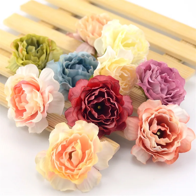 Vintage Silk Flower European 1 Bouquet Artificial Flowers Fall