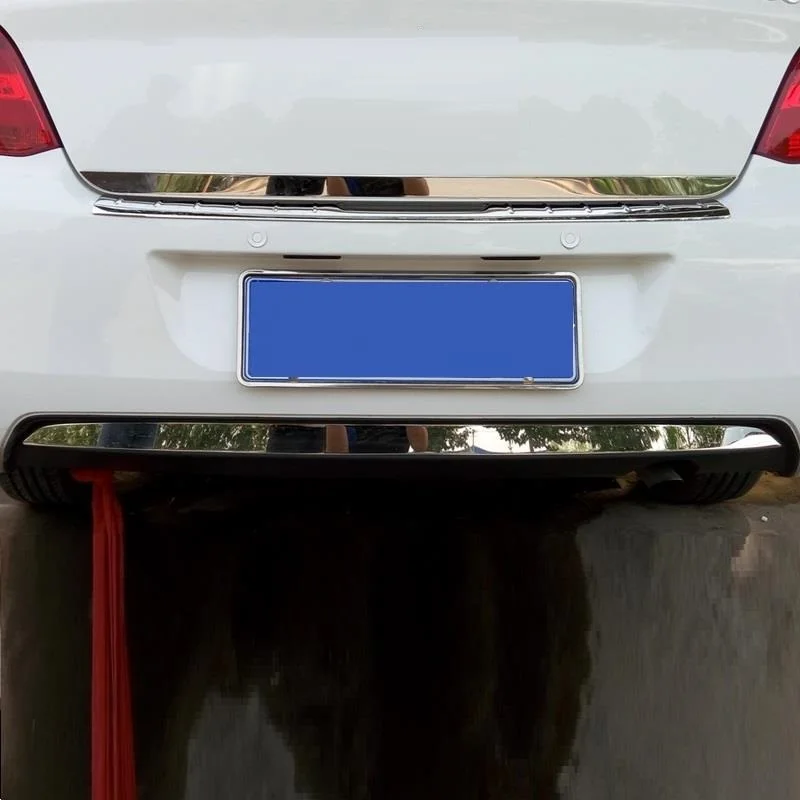 

Car Automobile Auto Wing Mirror Rear Bumper Trunk Exterior Dashing Decoration Trim Modification Bright 18 19 FOR Peugeot 508