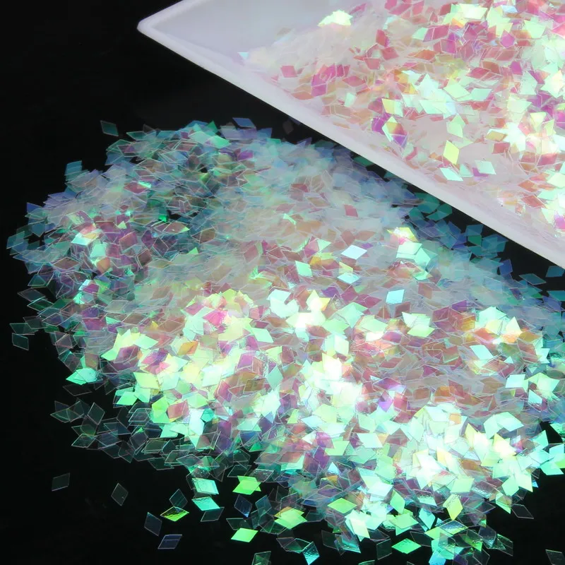 

Hot Sale Nail Art 3D Glitter Powder Fashion Cores Brilliant Plastic Powder Dust DIY Nail Tip Decoration Beauty Nail Decal WY48