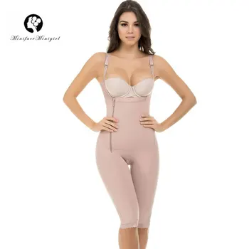 

Bodysuit For Women Thigh Trimmer Waste Trainer Slimming Sheath Woman Flat Belly Waisttrainer Post Partum Shapewear Tummy Control