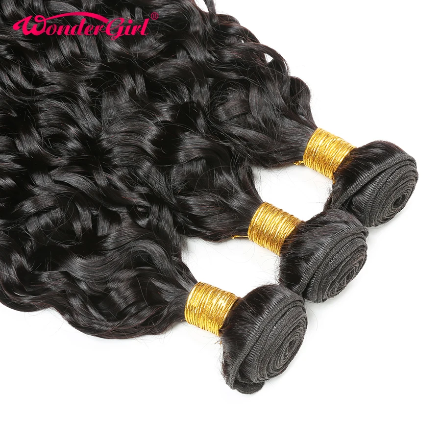 4 Bundle Deals Indian Water Wave Hair Bundles 400g Human Hair Weave Bundles 1B/Natural Color Remy Hair Extension Wonder girl 4 Bundle Deals Indian Water Wave Hair Bundles 400g Human Hair Weave Bundles 1B/Natural Color Remy Hair Extension Wonder girl