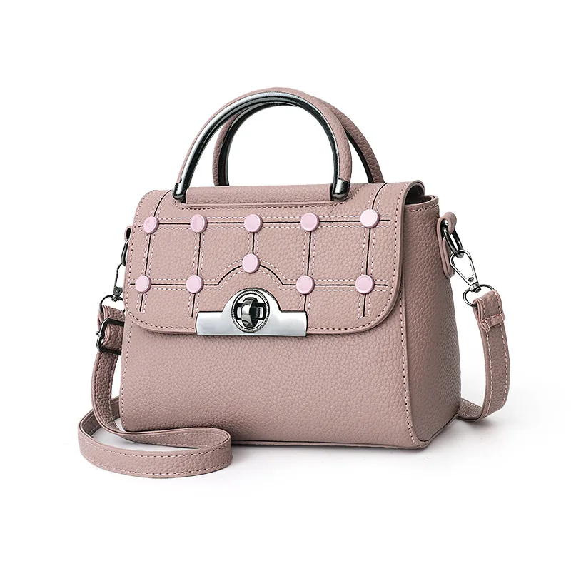 Женская сумка мессенджер винтажная повседневная с верхними ручками на плечо для