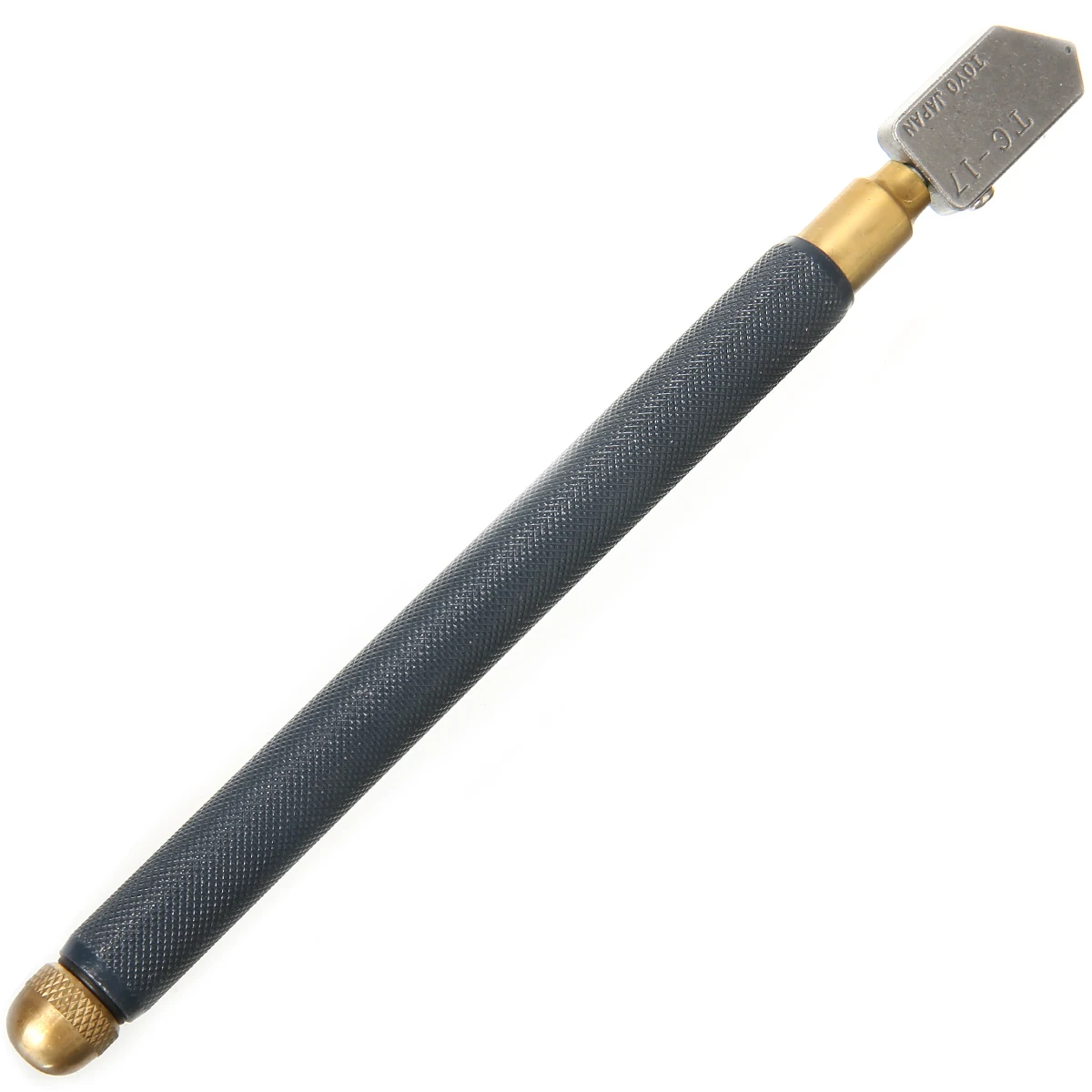 6pcs/Set Oil Glass Cutters TC-17 Metal Handle Diamond Straight Head Professional Cutting Tool for Cutting Glass Tile