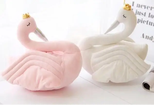 Новая модная детская подушка для сна в виде короны лебедя, украшение детской комнаты, детские куклы в виде животных, игрушки, реквизит для фотосессии, одеяло