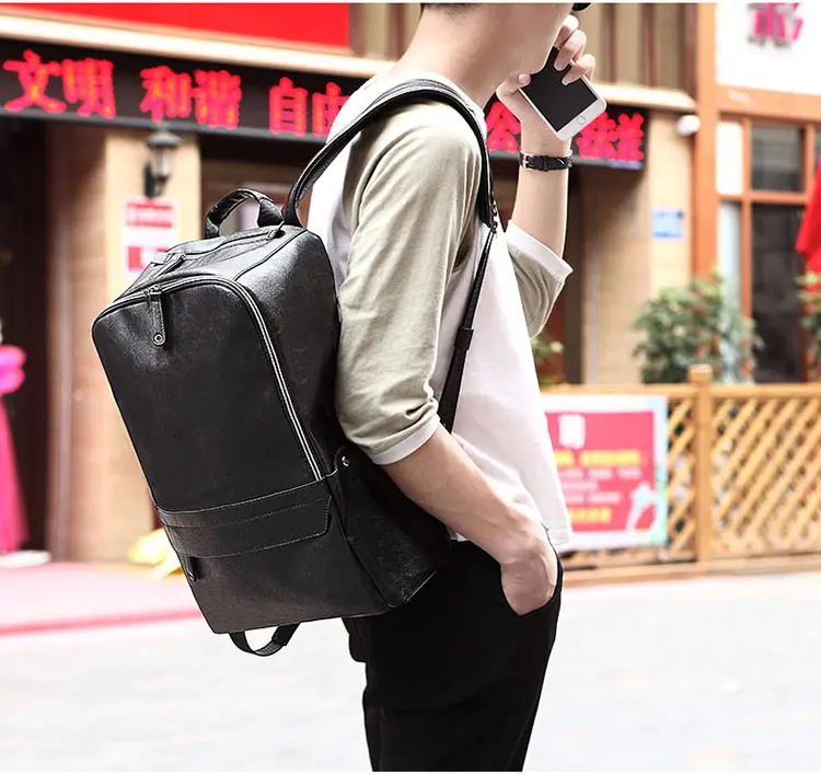 9016 PU backpack_9