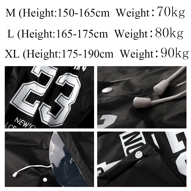 Tanie Miłośnicy płaszcz przeciwdeszczowy moda para odzież przeciwdeszczowa EVA mężczyźni płaszcze przeciwdeszczowe przezroczyste kobiety płaszcz przeciwdeszczowy dorosłe wędrówki poncho przeciwdeszczowe do wspinaczki